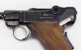 MAUSER PARABELLUM,.30 LUGER, "SWISS STYLE", 6" Barrel,FINE DISPLAY - 8 of 25