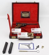 MAUSER PARABELLUM,.30 LUGER, "SWISS STYLE", 6" Barrel,FINE DISPLAY - 21 of 25