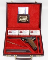MAUSER PARABELLUM,.30 LUGER, "SWISS STYLE", 6" Barrel,FINE DISPLAY - 1 of 25
