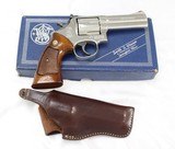 S&W Model 586 (No Dash) Distinquished Combat Magnum
.357 Mag.
Nickel - 1 of 25