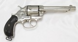 Colt Model 1878 DA Revolver - Nickel (1893) ANTIQUE - 2 of 25