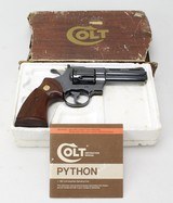 COLT PYTHON,.357 Mag, 4" Barrel,"1983" - 22 of 23