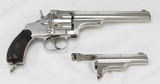 MERWIN HULBERT,NICKEL, 3RD MODEL, DA, 32,4" & 6" Barrels, - 1 of 25