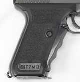 Heckler & Koch P7 M13 Pistol
9mm
(1989)
WOW - 4 of 25