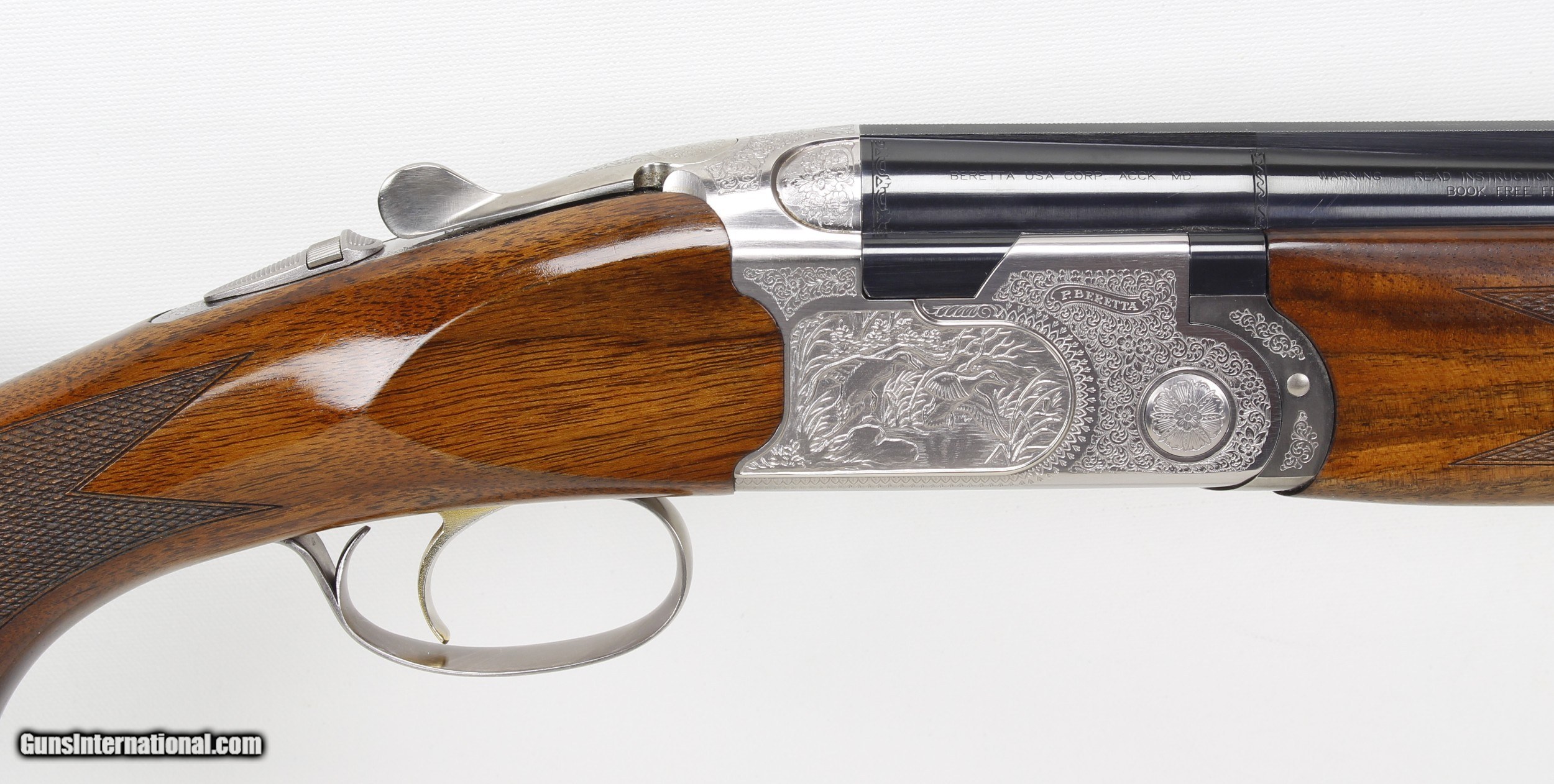 Beretta S687 Silver Pigeon II 12Ga. O/U Shotgun NICE