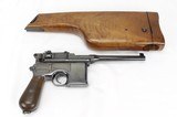 Mauser C-96 Broomhandle w/ Wooden Stock / Holster - 19 of 25