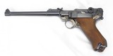 LUGERDWM MODEL 1914,1917 ARTILLERY 8"LUGER,9MM,,"FINE" - 1 of 25