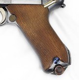 LUGERDWM MODEL 1914,1917 ARTILLERY 8"LUGER,9MM,,"FINE" - 6 of 25