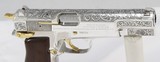 Browning Hi-Power 2nd Amendment Limited Edition Commemorative .40 S&W
ENGRAVED (1995) Polished Nickel - 15 of 25