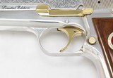 Browning Hi-Power 2nd Amendment Limited Edition Commemorative .40 S&W
ENGRAVED (1995) Polished Nickel - 14 of 25