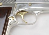 Browning Hi-Power 2nd Amendment Limited Edition Commemorative .40 S&W
ENGRAVED (1995) Polished Nickel - 16 of 25