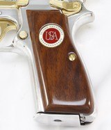 Browning Hi-Power 2nd Amendment Limited Edition Commemorative .40 S&W
ENGRAVED (1995) Polished Nickel - 6 of 25