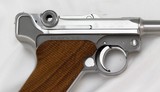 Stoeger "American Eagle" Luger 9mm Luger Stainless Steel
(1980's) - 5 of 25