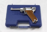 Stoeger "American Eagle" Luger 9mm Luger Stainless Steel
(1980's) - 1 of 25