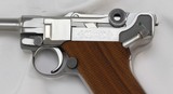 Stoeger "American Eagle" Luger 9mm Luger Stainless Steel
(1980's) - 8 of 25