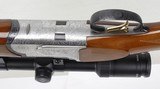 Renato Menegon Model 2784 Rifle / Shotgun Combination Gun .243 Win. & 12Ga. ENGRAVED - 15 of 25