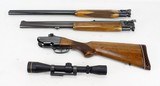 BRNO, COMBINATION
Model: ZH 201, O/U, &
12GA/
ZH 305,
COMBINATION 22HP Rifle,12 GA, LEUPOLD Vari-X II, 3-9 x 40 Scope. - 16 of 25