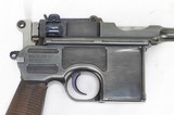 Mauser Model 1896 Broomhandle Pistol & Stock
Pre-War
(1910-11 Est.)
NICE - 5 of 25