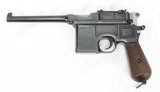 Mauser Model 1896 Broomhandle Pistol & Stock
Pre-War
(1910-11 Est.)
NICE - 2 of 25