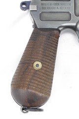 Mauser Model 1896 Broomhandle Pistol & Stock
Pre-War
(1910-11 Est.)
NICE - 4 of 25