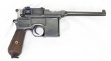Mauser Model 1896 Broomhandle Pistol & Stock
Pre-War
(1910-11 Est.)
NICE - 3 of 25