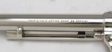 Colt SAA 3rd. Generation Revolver .44 Spl. (1980) UNFIRED - NEW IN BOX - NICKEL - 12 of 22