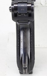 Mauser byf 41 P.08 Early Black Widow Luger & Holster 9mm (1941) NAZI MARKINGS - 11 of 25