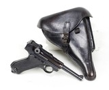 Mauser byf 41 P.08 Early Black Widow Luger & Holster 9mm (1941) NAZI MARKINGS - 1 of 25