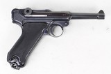 Mauser byf 41 P.08 Early Black Widow Luger & Holster 9mm (1941) NAZI MARKINGS - 3 of 25