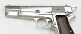 Browning Hi-Power Semi-Auto Pistol 9mm (1981) BRIGHT NICKEL - 7 of 25