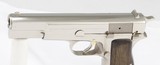 Browning Hi-Power Semi-Auto Pistol 9mm (1981) BRIGHT NICKEL - 13 of 25