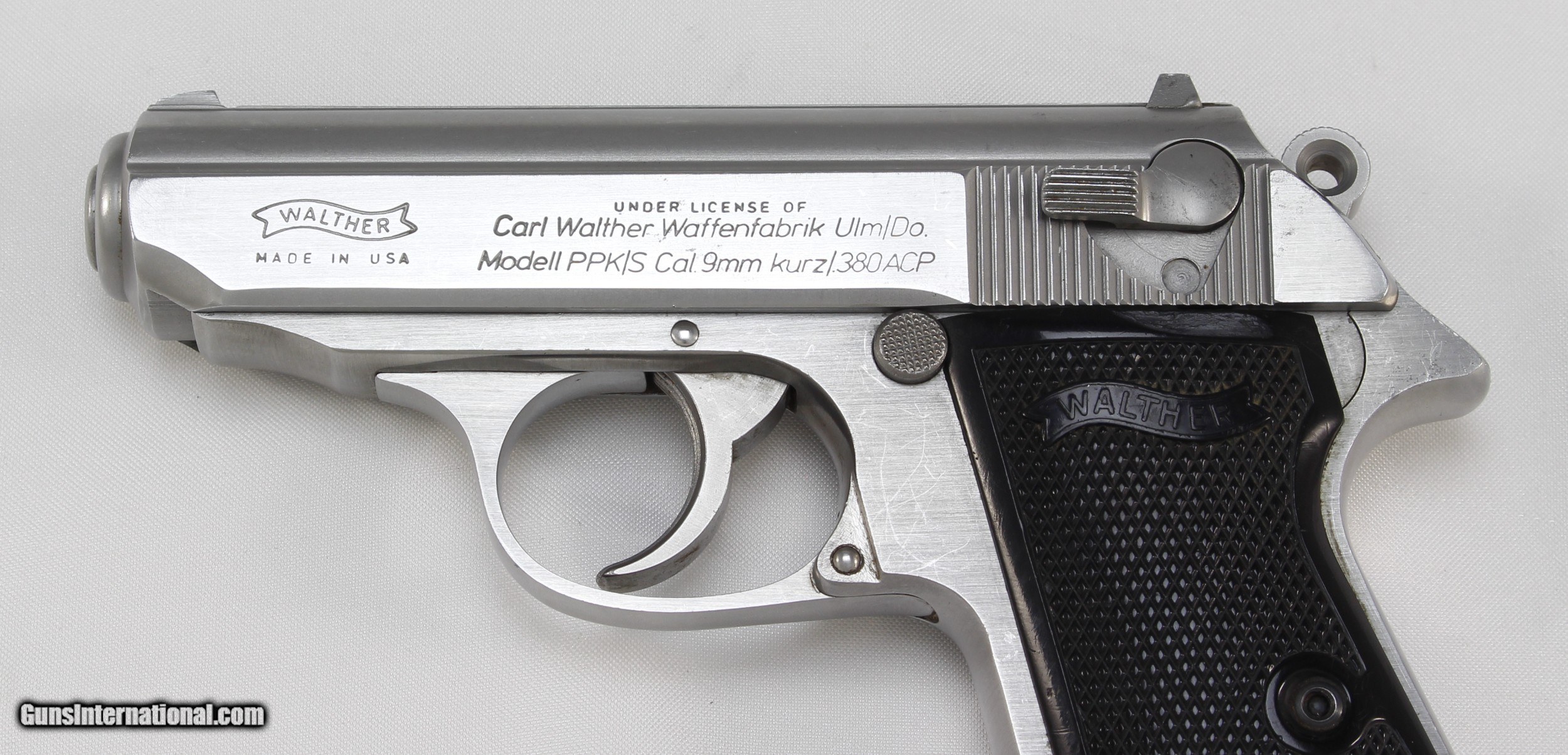 Walther PPK/S Semi-Auto Pistol .380ACP (Early 1990's) INTERARMS
