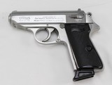 Walther PPK/S Semi-Auto Pistol .380ACP (Early 1990's) INTERARMS- STAINLESS - 2 of 25