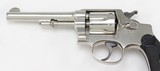Smith & Wesson 32 Hand Ejector Revolver .32 Long (1911-42) BRIGHT NICKEL - 6 of 25