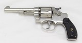 Smith & Wesson 32 Hand Ejector Revolver .32 Long (1911-42) BRIGHT NICKEL - 1 of 25
