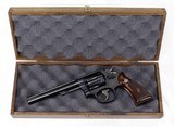 smith & wesson k 22 masterpiece revolver .22lr 3rd model (1952)nice