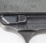 Spreewerke P-38 Semi-Auto Pistol 9MM (1943) CODE "cyq" NAZI MARKED - 15 of 25