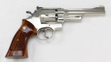 Smith & Wesson Model 27-2 Revolver .357 Magnum (1978-81 Approx.) POLISHED NICKEL - VERY NICE - 3 of 25