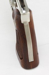 Smith & Wesson Model 27-2 Revolver .357 Magnum (1978-81 Approx.) POLISHED NICKEL - VERY NICE - 13 of 25