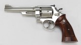 Smith & Wesson Model 27-2 Revolver .357 Magnum (1978-81 Approx.) POLISHED NICKEL - VERY NICE - 2 of 25
