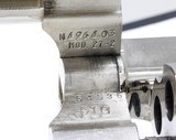 Smith & Wesson Model 27-2 Revolver .357 Magnum (1978-81 Approx.) POLISHED NICKEL - VERY NICE - 22 of 25