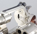 Smith & Wesson Model 27-2 Revolver .357 Magnum (1978-81 Approx.) POLISHED NICKEL - VERY NICE - 20 of 25