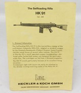 Heckler & Koch HK91 Semi-Auto Rifle 7.62 Nato (1978) PRE-BAN - WOW!!! - 21 of 25