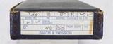Smith & Wesson Model 35 Revolver .22LR (1958-59) IN ORIGINAL BOX - 25 of 25