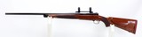 Winchester Model 70 Super Grade Bolt Action Rifle .338 Win. Mag. (1950) HENRIKSEN CUSTOM BARREL - 1 of 25