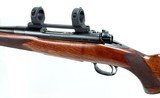 Winchester Model 70 Super Grade Bolt Action Rifle .338 Win. Mag. (1950) HENRIKSEN CUSTOM BARREL - 17 of 25