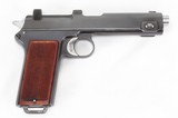 Steyr-Hahn Model 1912 Semi-Auto Pistol 9mmx23 Steyr (1915) AUSTRIAN PROOFS & MILITARY MARKINGS - 2 of 25