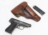 J.P Sauer & Sohn Model 38H D/A Automatic Pistol .32ACP(RARE) With Holster