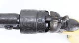 Colt 1860 Army Black Powder .44 Cal. Revolver (1863) ENGRAVED ANTIQUE - WOW!!! - 13 of 25