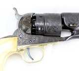 Colt 1860 Army Black Powder .44 Cal. Revolver (1863) ENGRAVED ANTIQUE - WOW!!! - 4 of 25